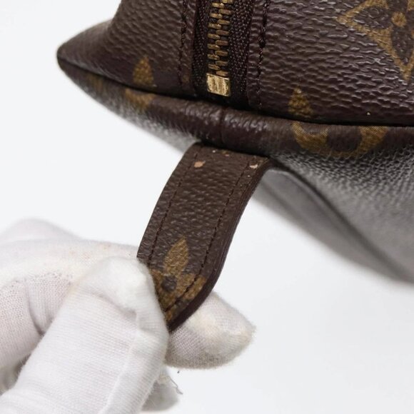 LOUIS VUITTON Monogram Trousse Demi Ronde Cosmetic Pouch - Picture 8 of 16